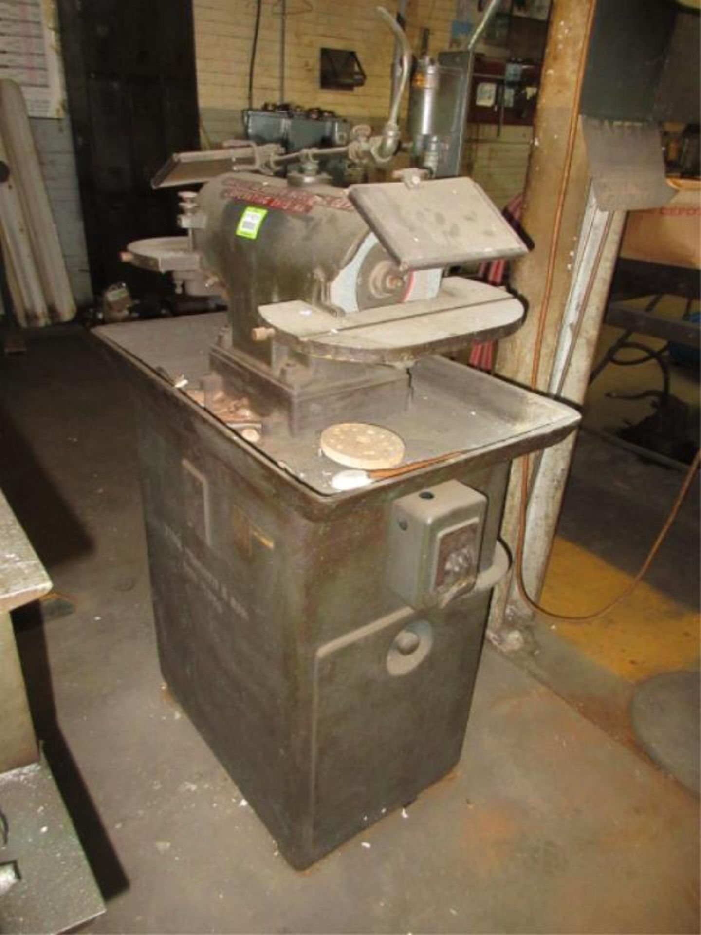 Double End Grinder, with stand. HIT# 2179329. machine shop. Asset Located at 10 Valley St, Pulaski, - Image 2 of 2