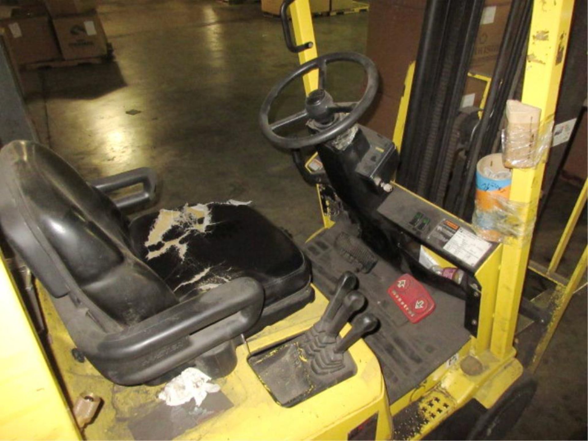 Hyster S30XM LP-Gas Forklift Truck, 3150-Lbs. capacity, Monotrol, 189" lift height, three stage - Image 7 of 11
