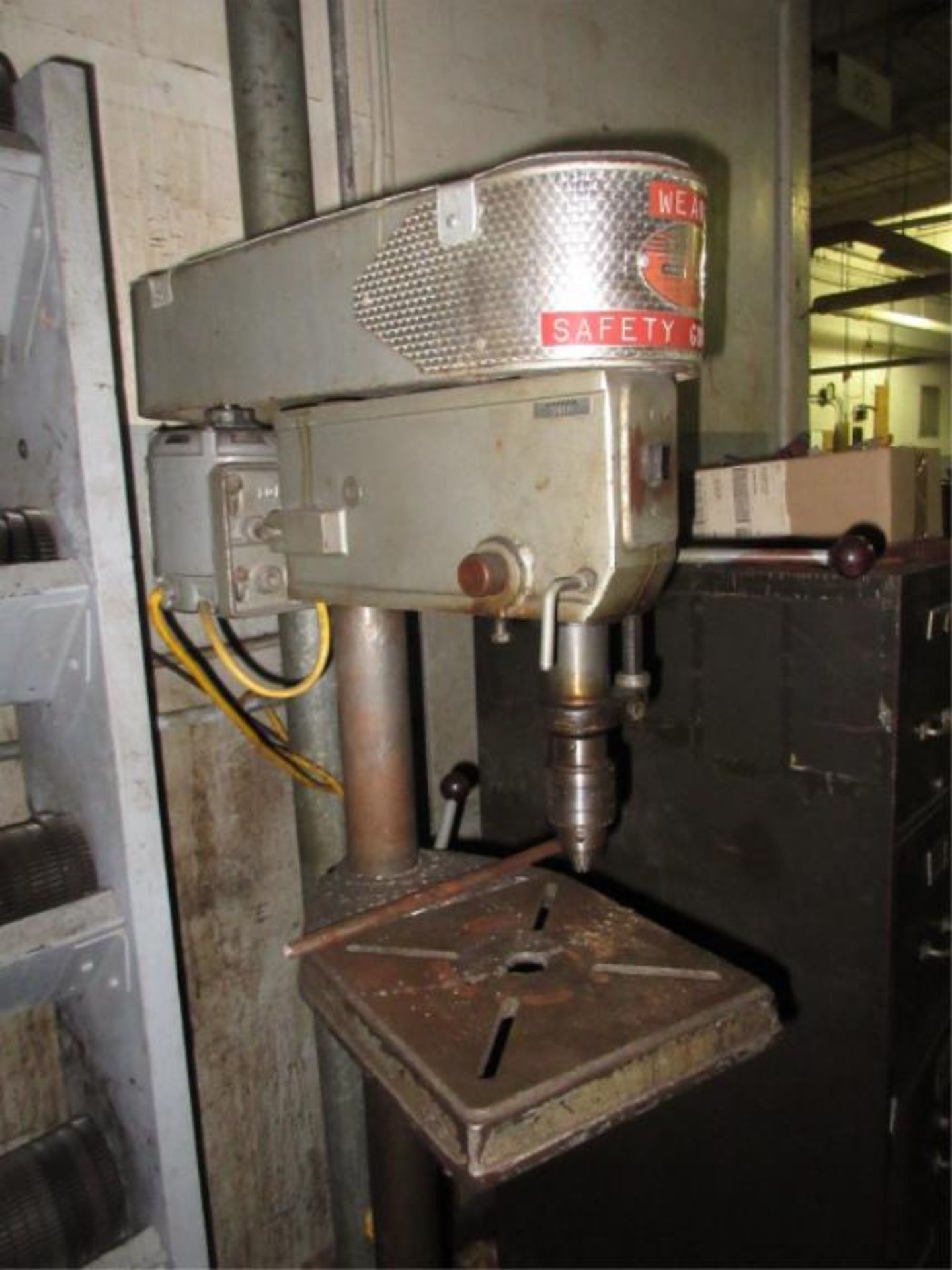 Sprunger NDP15 Floor Type Drill Press, 1/2 hp, 115 VAC. SN# 80833. HIT# 2179313. autoclave area. - Bild 2 aus 5
