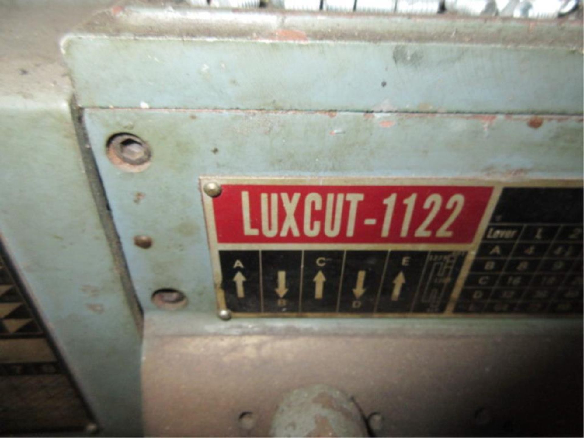 Honden L-560 LuxCut-1152 Lathe, (1979), 1-hp main motor, 110V. SN# 1551. HIT# 2179317. machine shop. - Image 3 of 8