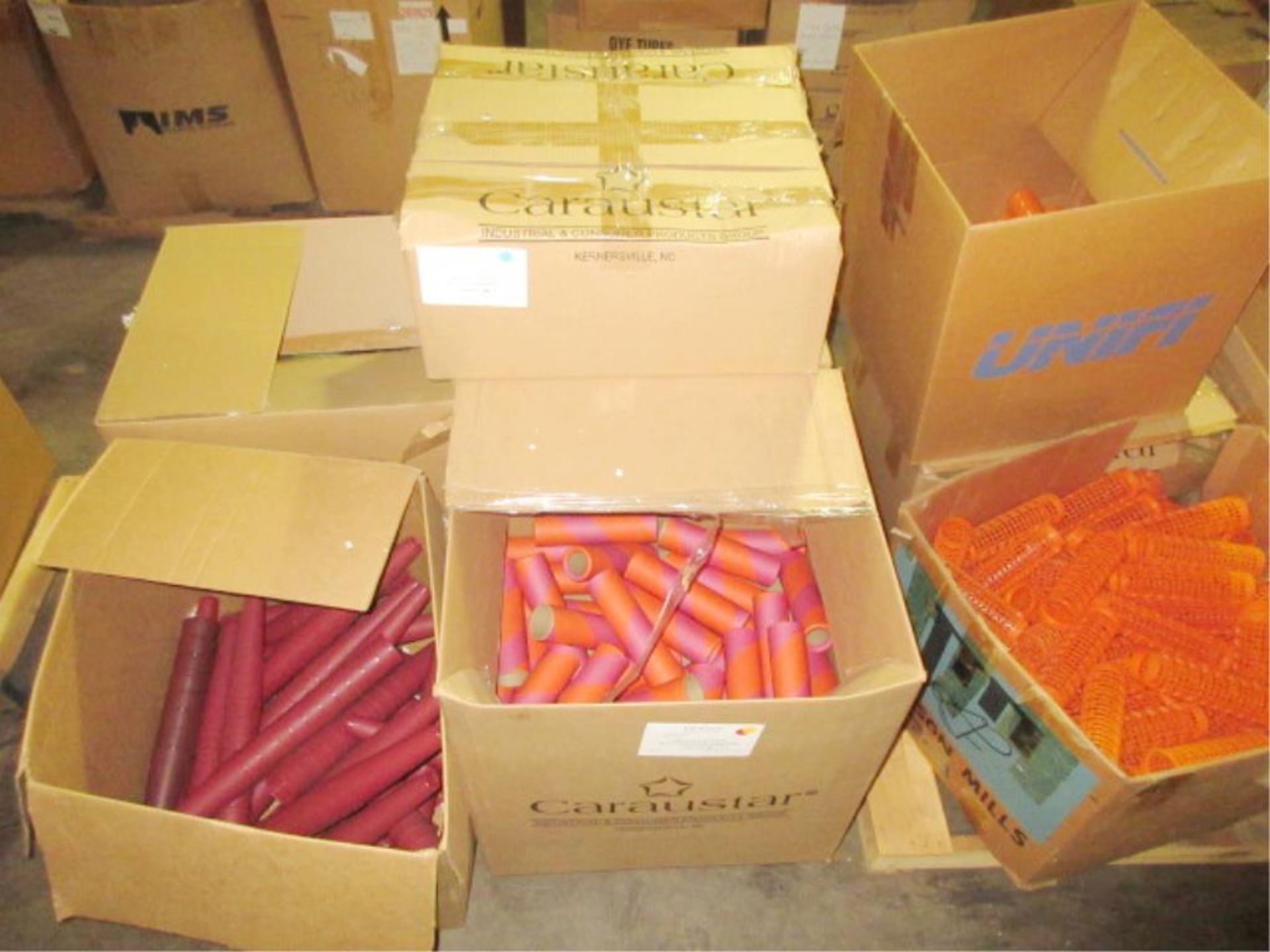 Lot Assorted Plastic Cores, all on 15 pallets, two rows. HIT# 2179463. whse 3. Asset Located at 10 - Image 6 of 6