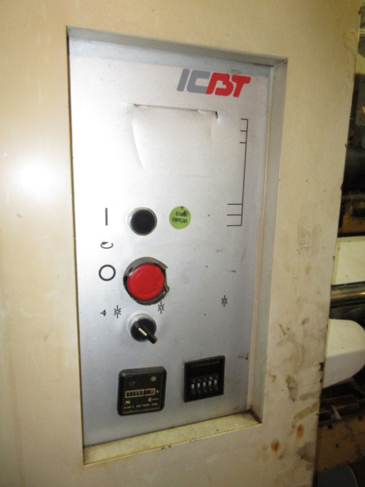 ICBT DT355 2X1 Twister, (1988), 120 spindles, parts machine, not running condition. SN# 88098-15 & - Image 3 of 8
