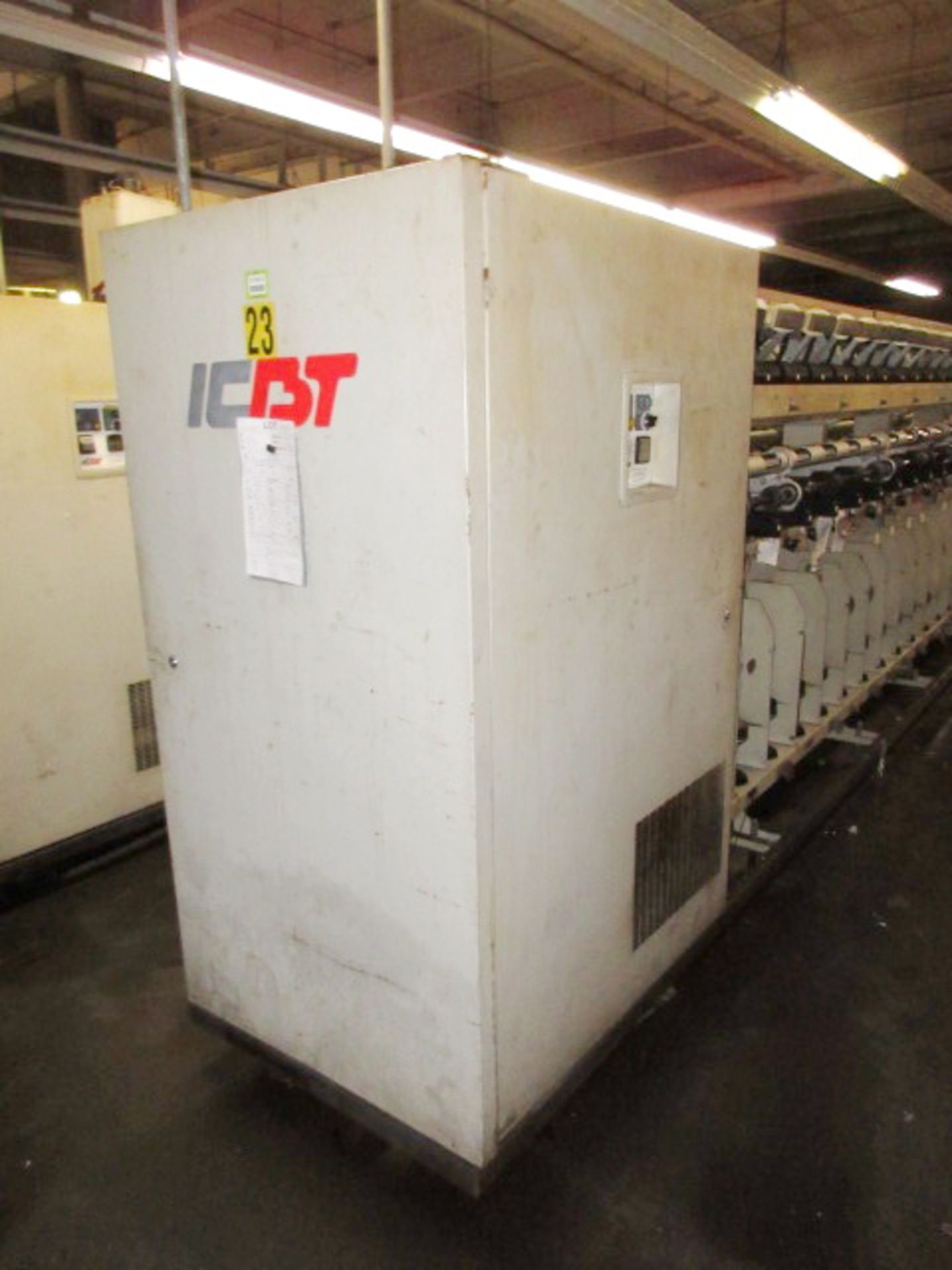 ICBT DT360 2X1 Twister, (1995), 144 spindles, can run with oil trough, said to be in running - Image 3 of 9
