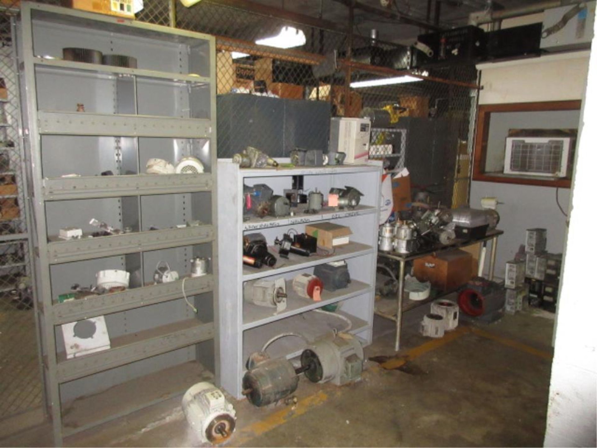 Lot Contents of Electrical Shop, includes cabinets, contents, conduit, etc. in three rooms. - Image 3 of 17