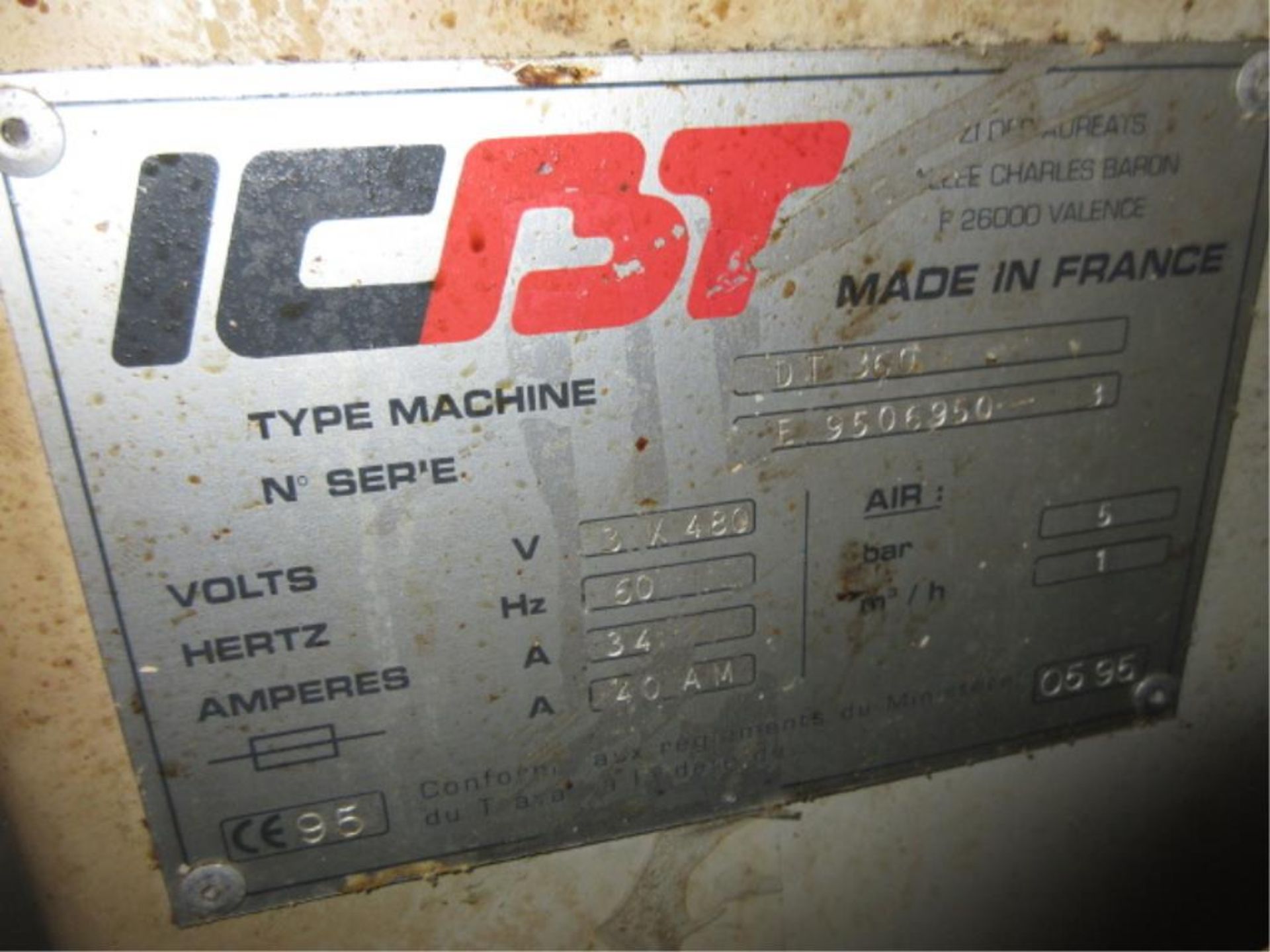 ICBT DT360 2X1 Twister, (1995), 144 spindles, can run with oil trough, said to be in running - Image 9 of 9