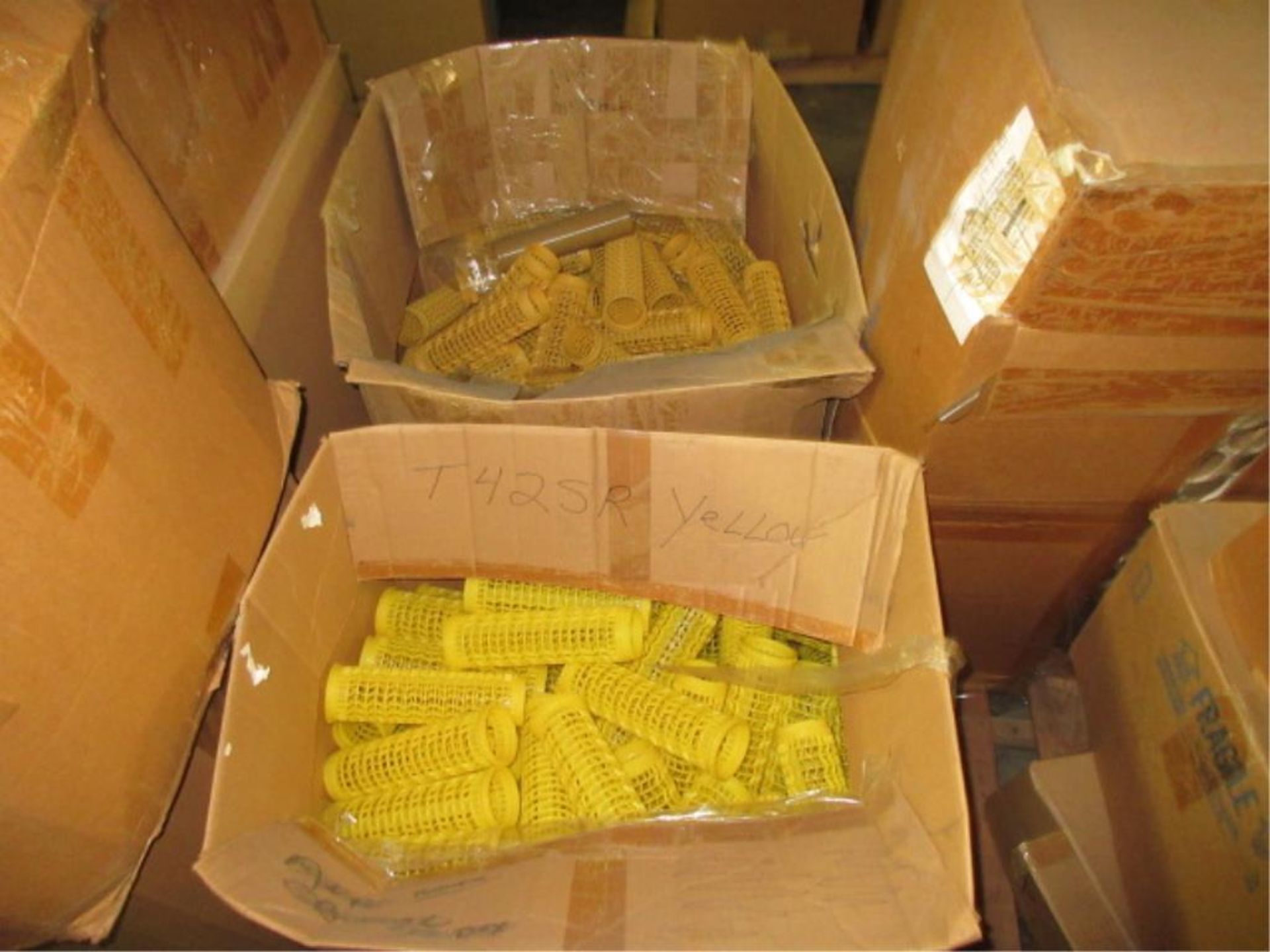 Lot Assorted Plastic Cores, all on 15 pallets, two rows. HIT# 2179463. whse 3. Asset Located at 10 - Image 3 of 6