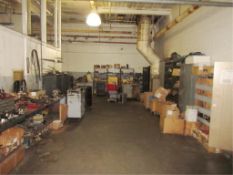 Lot Assorted ACBF 2X1 Parts, in cabinets & on benches. HIT# 2179391. texture area. Asset Located at