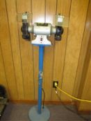 Jet JBG-6A 6" Double End Pedestal Grinder, 1/2 hp, 3450 rpm, 115 VAC. SN# 4020925. HIT# 2179442.