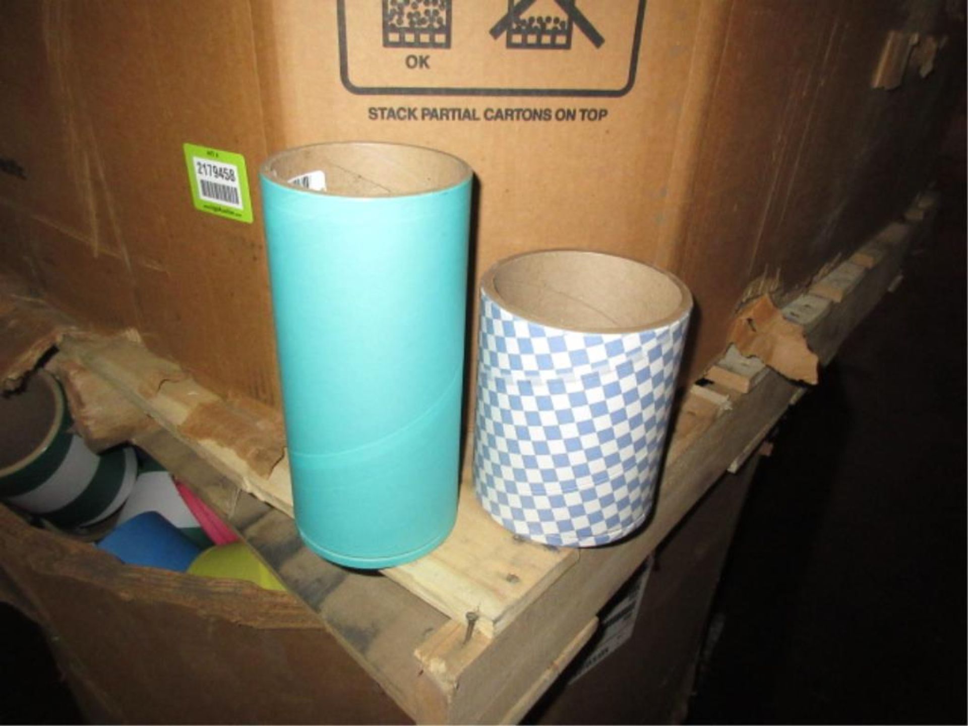 Lot of (34) Gaylord Boxes & Contents, includes assorted corrugated fiber cores. HIT# 2179458. whse - Image 4 of 4
