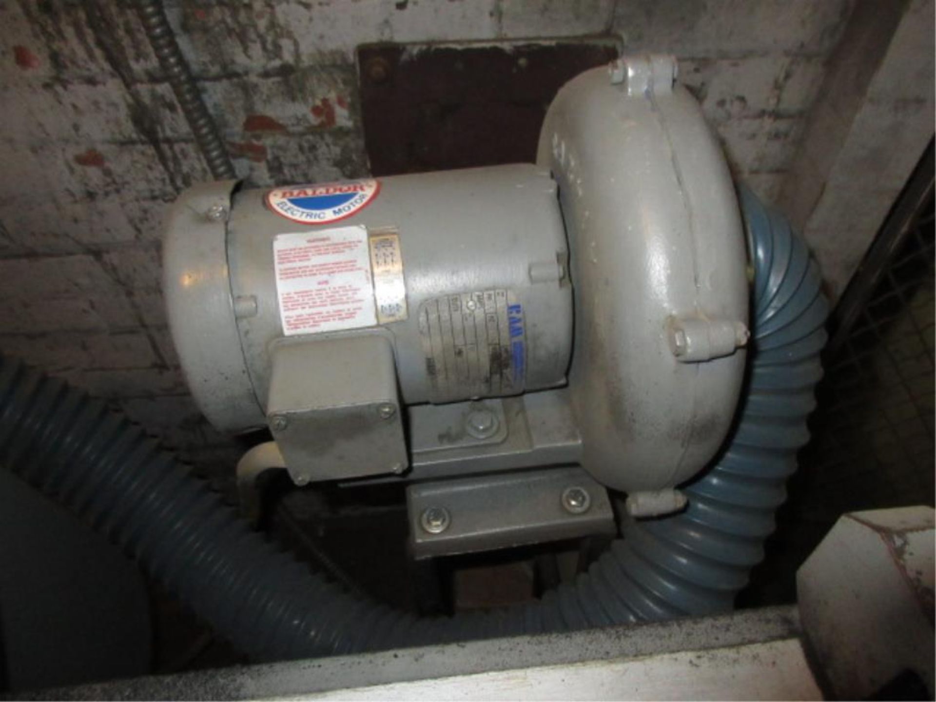 Armstrong Cot Buffer/Grinder, includes motorized workhead & dust collector. SN# BL-707. HIT# - Image 7 of 7