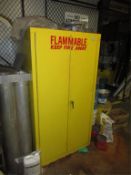 2-Door Flammable Storage Cabinet. HIT# 2179425. basement crib. Asset Located at 10 Valley St,
