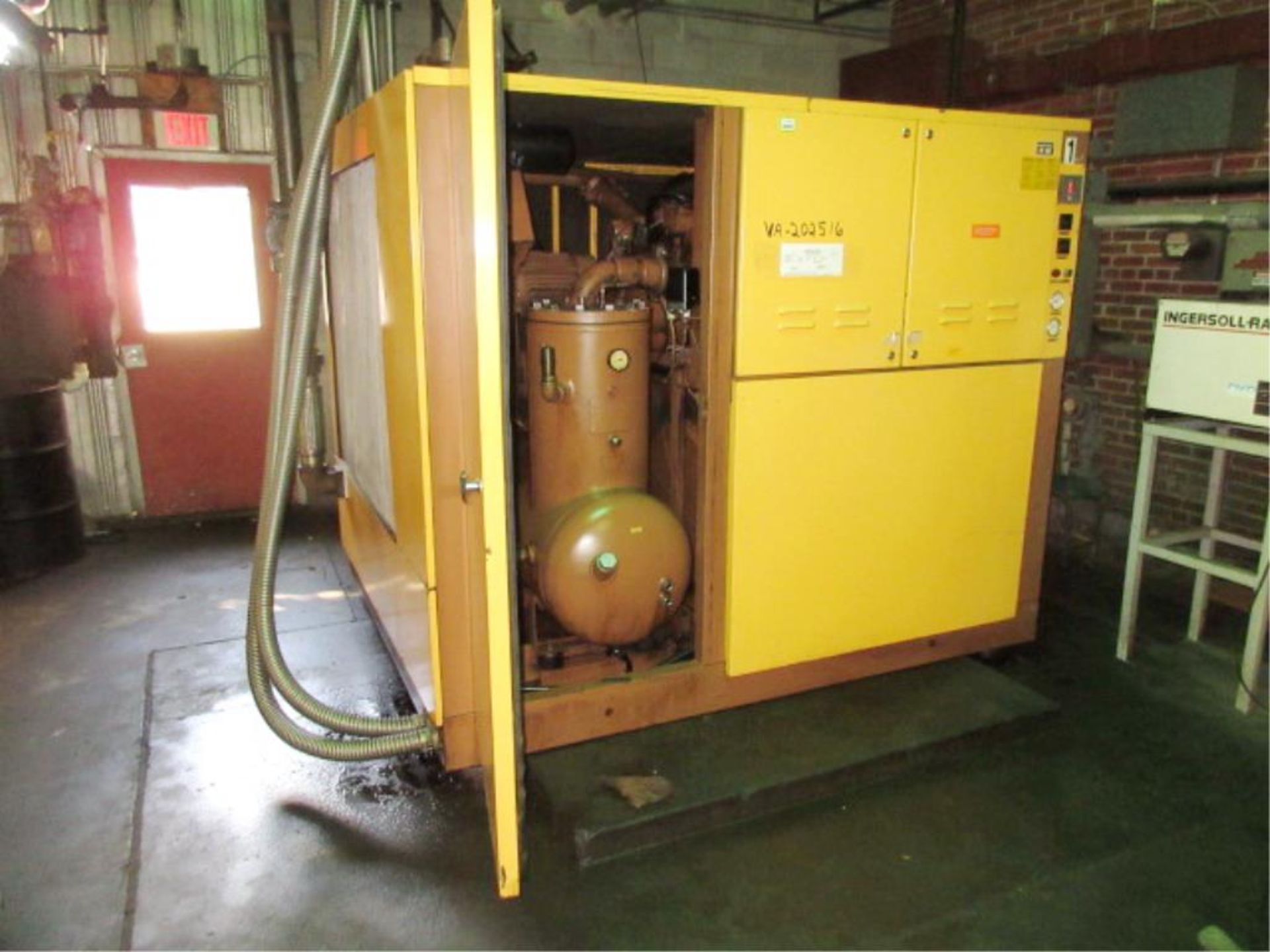 Kaeser ES 300 Sigma Profile Rotary Screw Air Compressor, (1987), 160 KW motor, service/load hrs. - Image 3 of 8