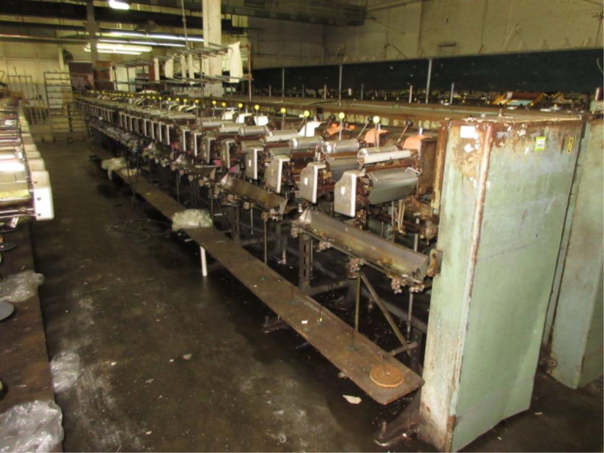 Schweiter Precision Winder, 32 position, said to be in running condition. SN# 1542/69. HIT# 2179281.