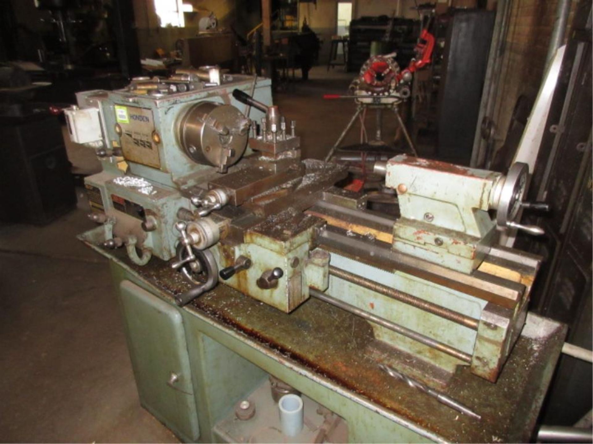 Honden L-560 LuxCut-1152 Lathe, (1979), 1-hp main motor, 110V. SN# 1551. HIT# 2179317. machine shop. - Image 2 of 8