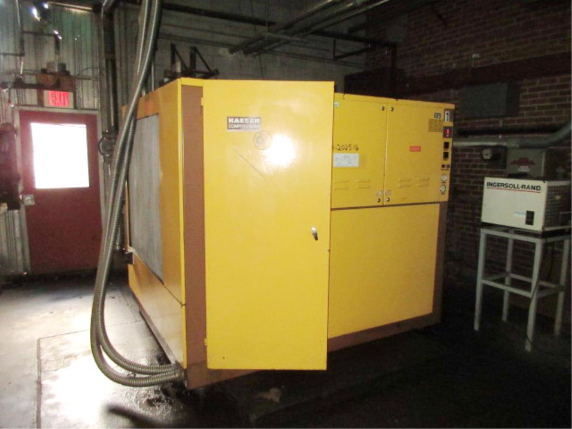 Kaeser ES 300 Sigma Profile Rotary Screw Air Compressor, (1987), 160 KW motor, service/load hrs.