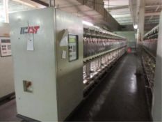ICBT DTAR 2X1 Down Twister, (1994), 120 spindles & 60 take ups, can run multiple ply's, said to be