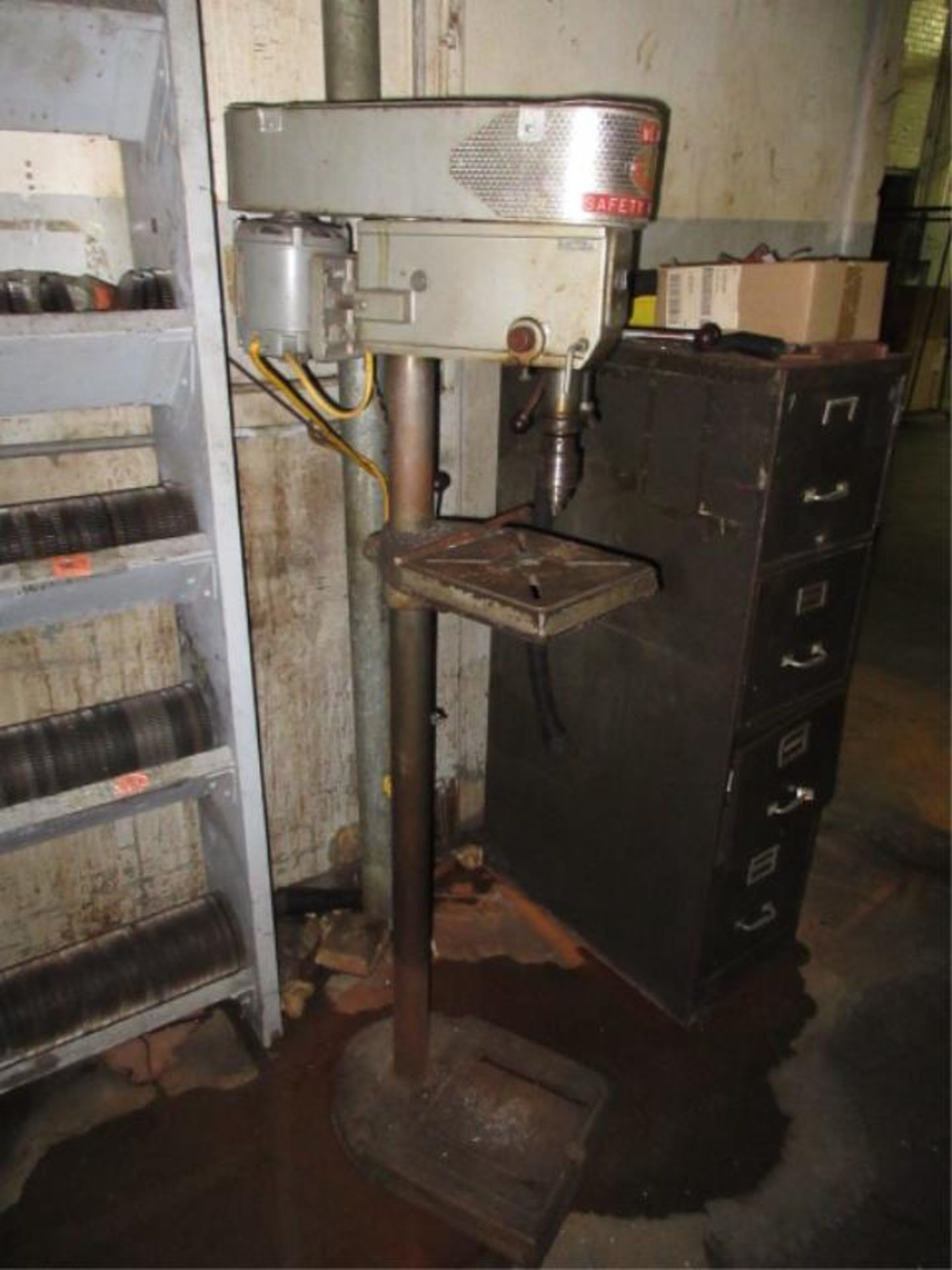 Sprunger NDP15 Floor Type Drill Press, 1/2 hp, 115 VAC. SN# 80833. HIT# 2179313. autoclave area. - Image 3 of 5