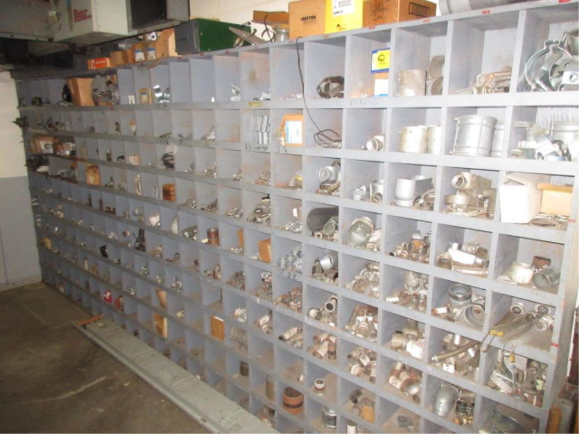 Lot Contents of Electrical Shop, includes cabinets, contents, conduit, etc. in three rooms. - Image 7 of 17