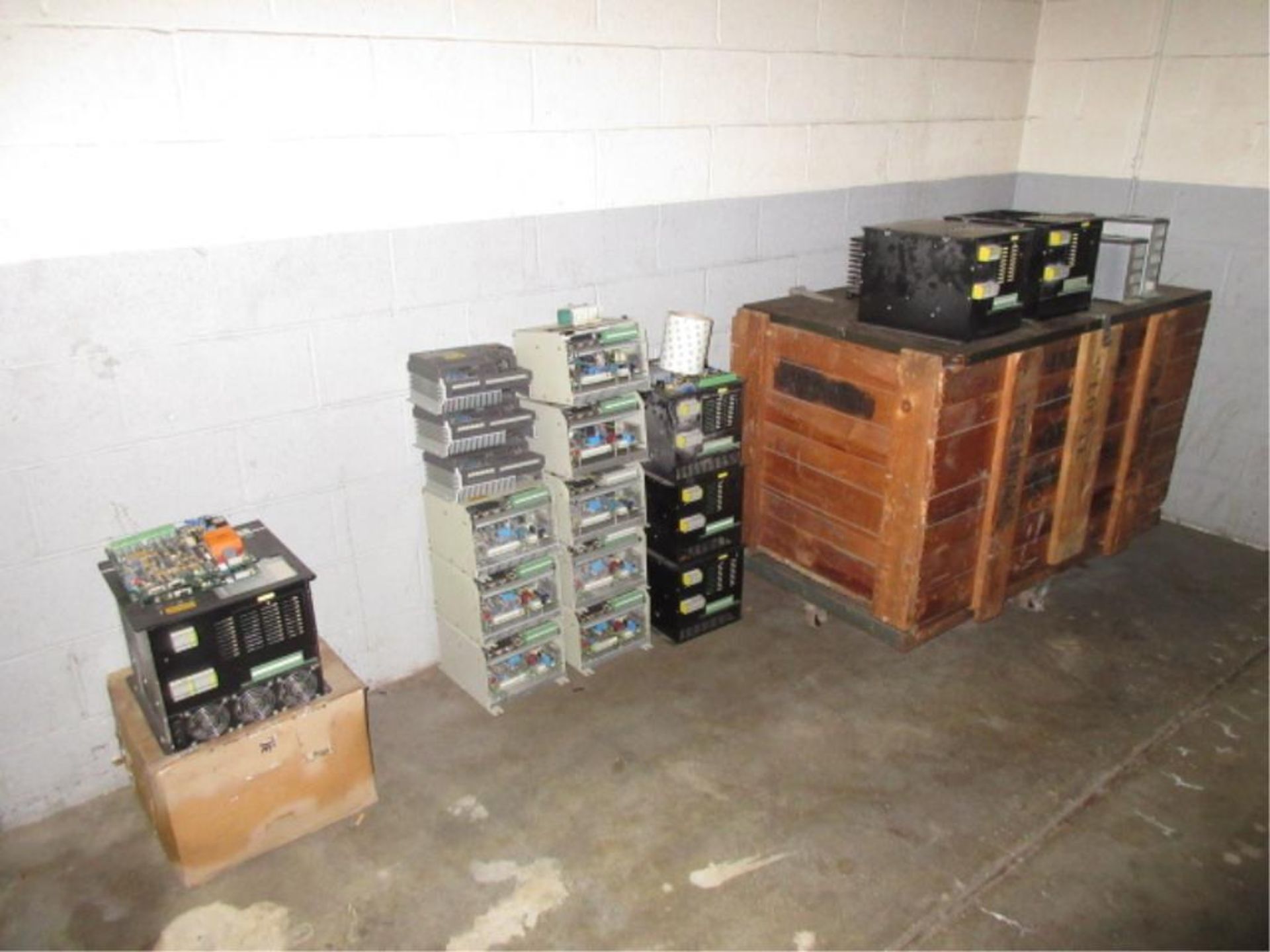 Lot Contents of Electrical Shop, includes cabinets, contents, conduit, etc. in three rooms. - Image 2 of 17