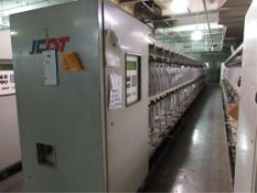 ICBT DTAR 2X1 Down Twister, (1995), 120 spindles & 60 take ups, can run multiple ply's, said to be