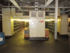 ICBT FTF-15E2HT False Twist Texturing Machine, (1997), 96 spindles per side, 48 take ups per side,