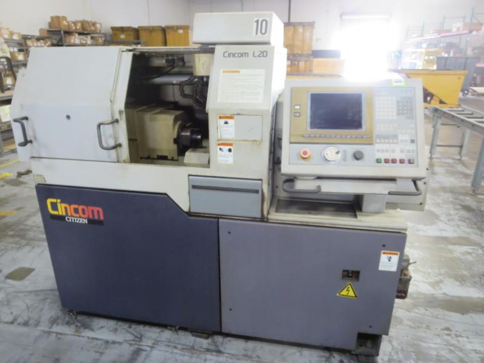 Citizen Watch Manufacturing Cincom L20 Automatic CNC Turning Center. Sliding Headstock type 13/16