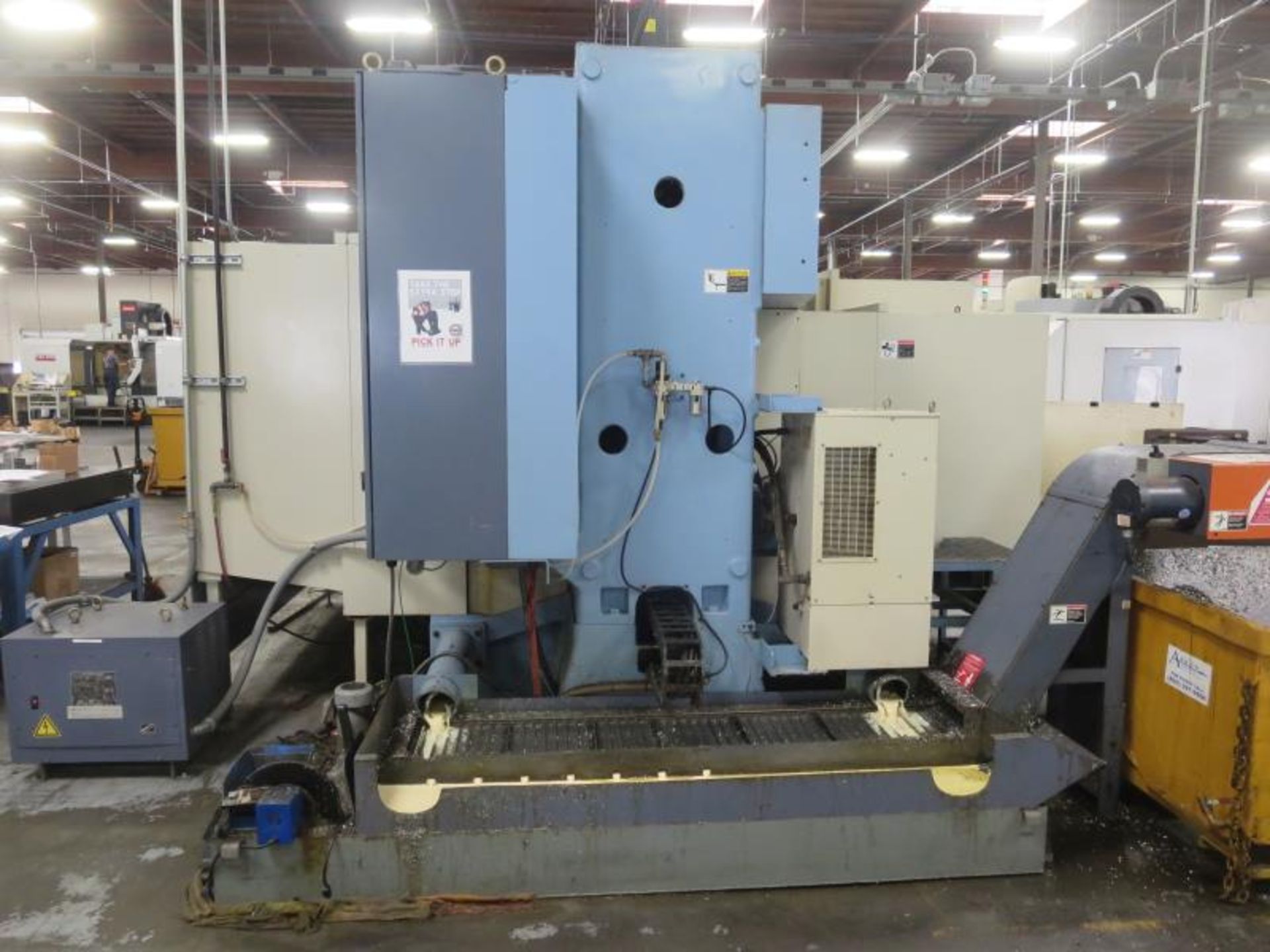 OKK VM7 CNC Vertical Machining Center. 3 Axis 7.5hp, 2 Step Max 10,000 RPM Spindle, Approx. 61" x - Image 8 of 13