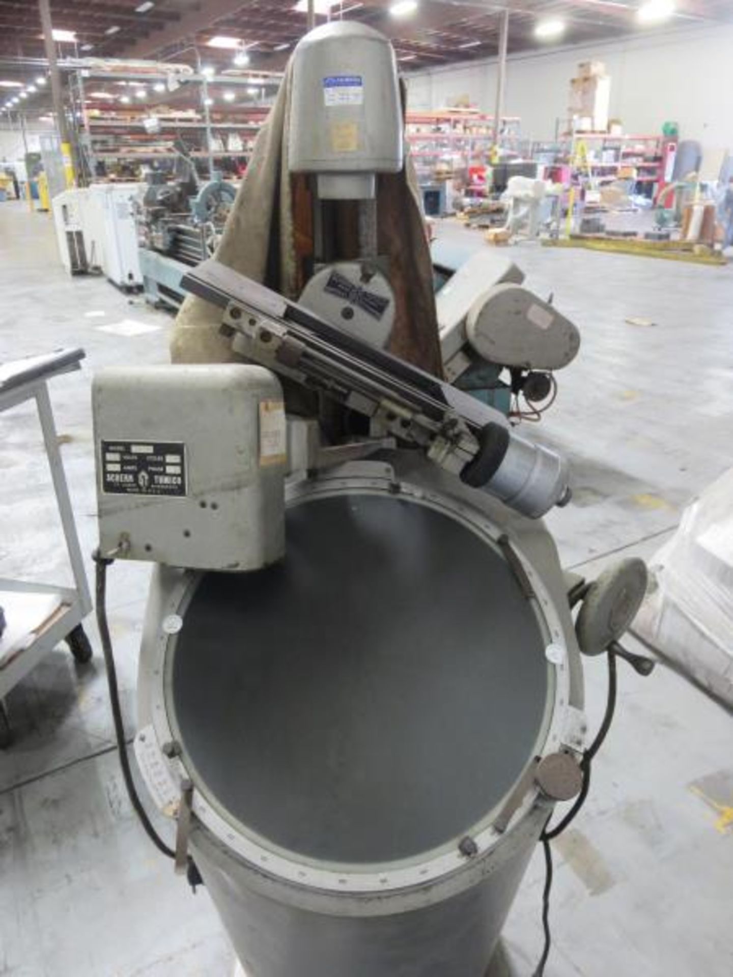 Scherr Tumico 22-Q338 Optical Comparator (PARTS ONLY). HIT# 2203461. Back Warehouse. Asset Located - Image 2 of 5