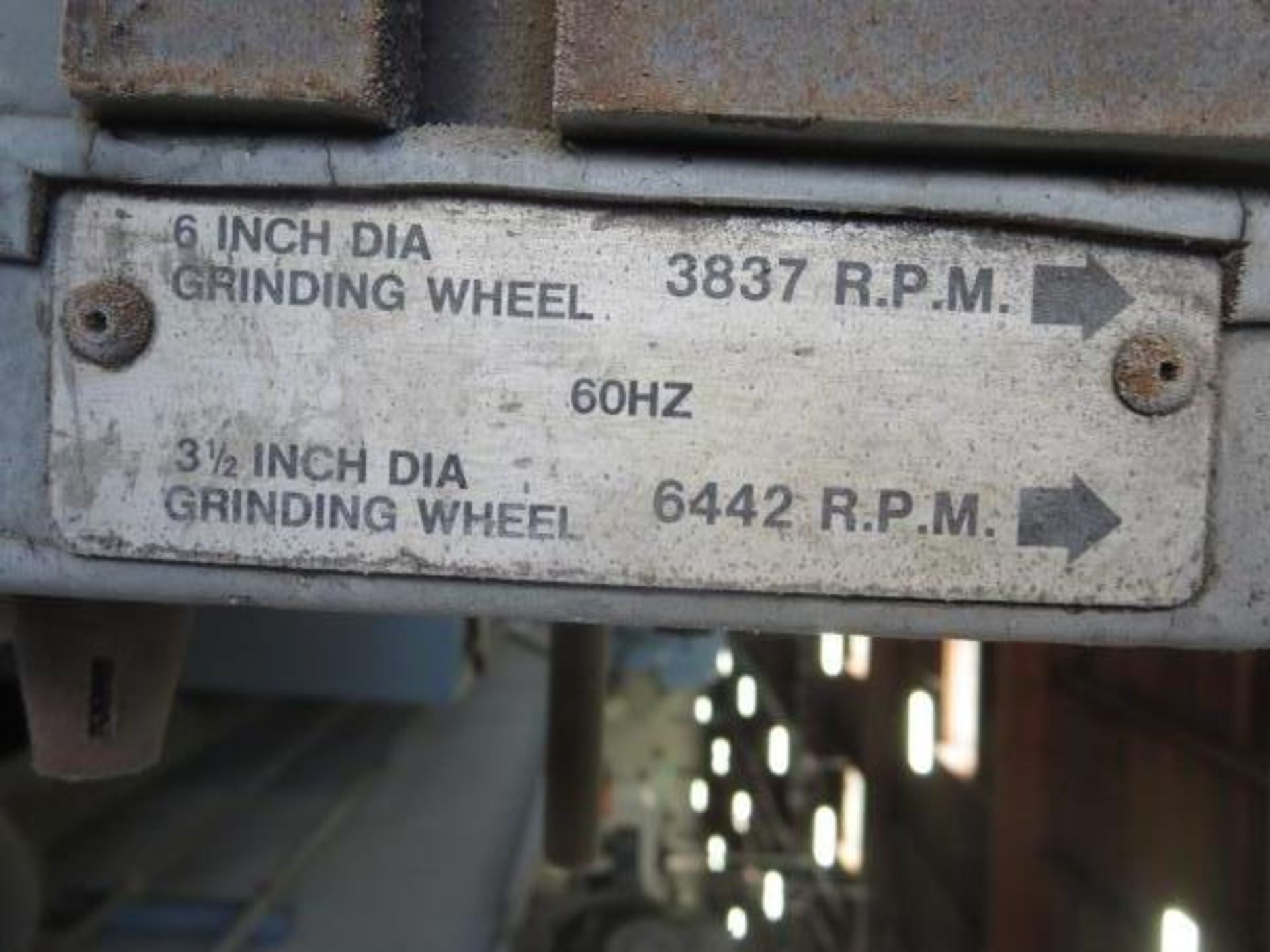 Cincinnati Milacron Tool Cutter & Grinder, 6in grinding wheel 3837rpm, 3 1/2" grinding wheel - Image 8 of 8