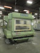 OKUMA MC-60H CNC MACHINING CENTER, HORIZONTAL, YEAR-1987, S/N-62060404, 4-AXIS, SINGLE SPINDLE, 20-