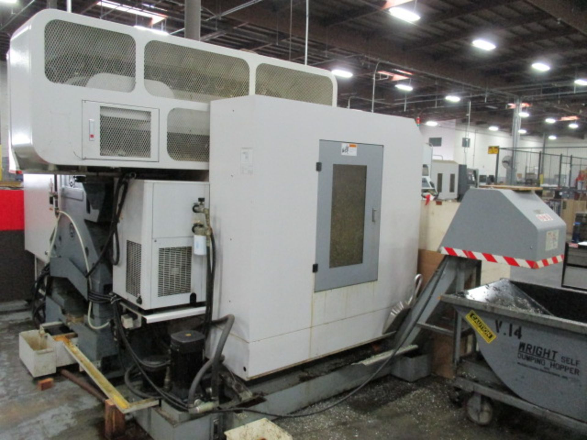 YAMA SEIKI VMB-1200-50T CNC MACHINING CENTER, VERTICAL, YEAR-2007, S/N-7126, 3-AXIS, 15-HP, 6,000- - Image 7 of 8