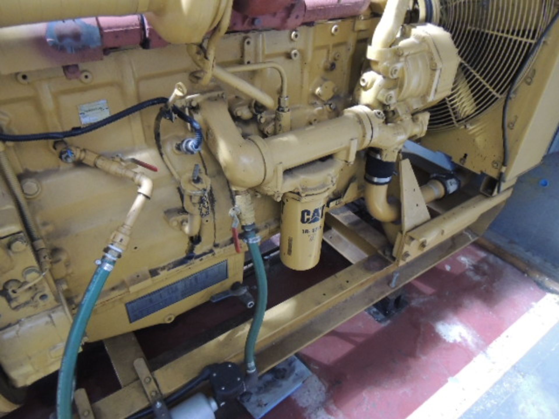 Caterpillar 3406 Generator. Caterpillar 3406BD diesel generator, 275 kw, Generator model A225400033, - Bild 6 aus 11