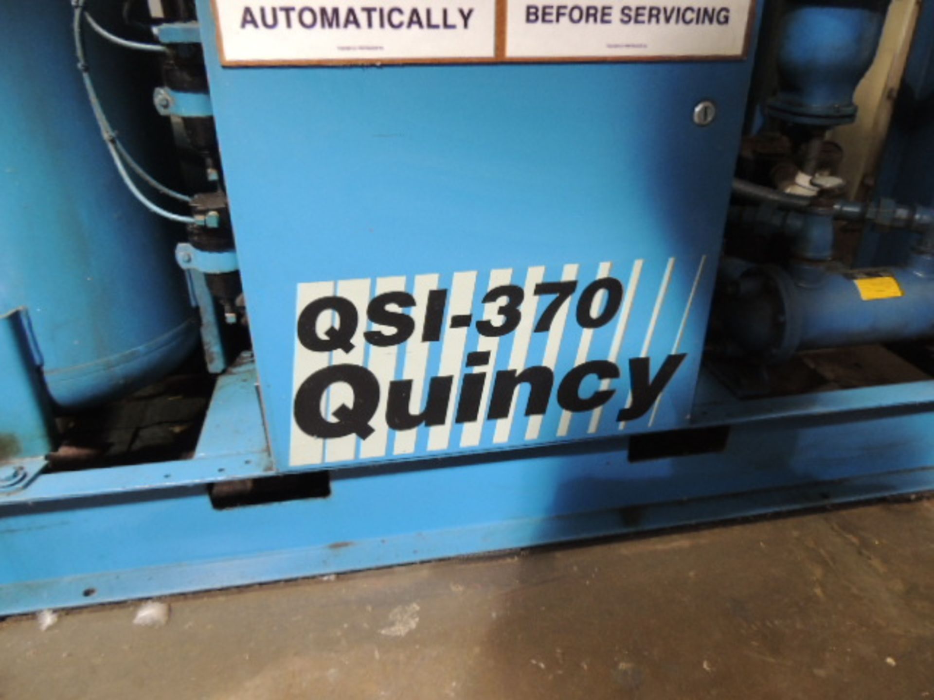 Quincy QS1 370OANA31EC Compressor. Power sync digital read control, hrs. 48,650.21,150 psi, - Image 2 of 5