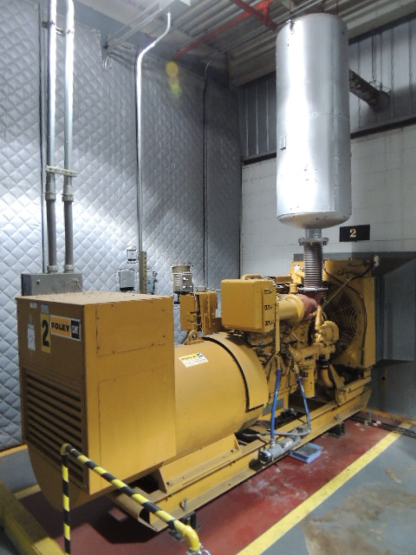 Caterpillar 3406 Generator. Caterpillar 3406BD diesel generator, 275 kw, Generator model A225400033,