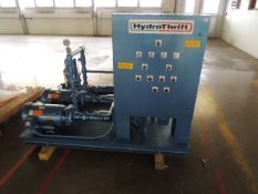 HydroThrift Pump. Water cooling duplex pump base, 150psi, 300F, (2) Goulds pumps, heat exchanger,