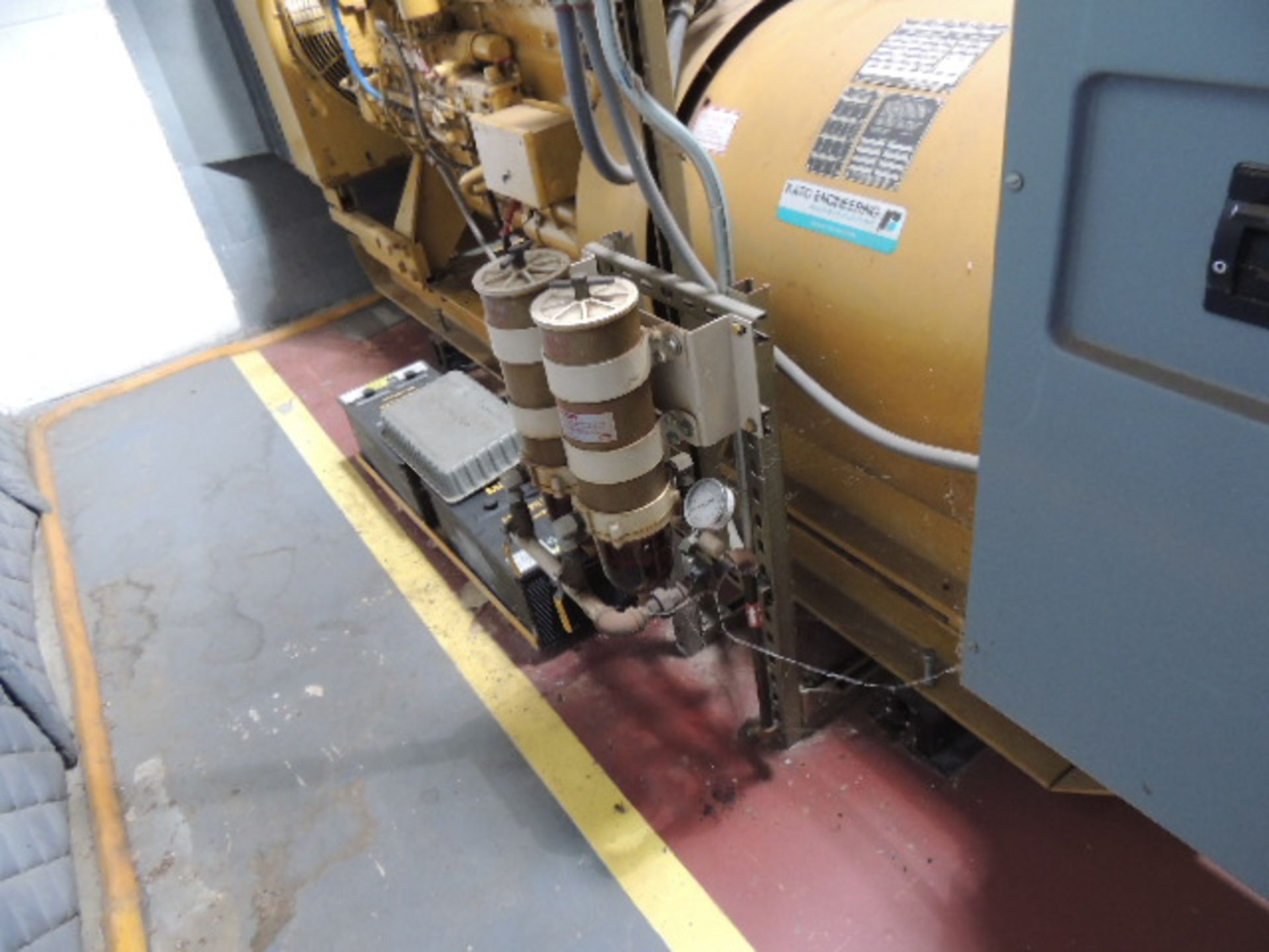 Caterpillar 3406 Generator. Caterpillar 3406BD diesel generator, 275 kw, Generator model A225400033, - Image 5 of 9