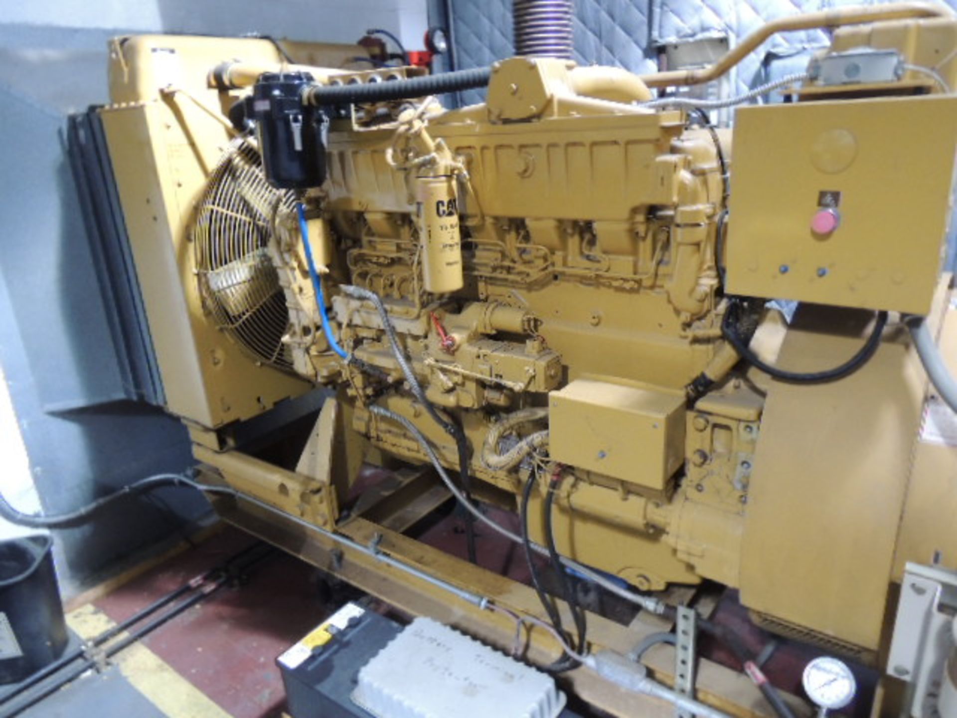 Caterpillar 3406 Generator. Caterpillar 3406BD diesel generator, 275 kw, Generator model A225400033, - Bild 2 aus 11