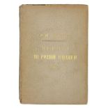 SAVELOV LEONID MIKHAILOVICH 1868-1947 [the autograph] - FROM THE LIBRARY OF THE HEAD [...]