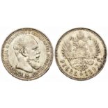 ALEXANDER I 1801-1825 Lot of 9 coins : Poltina, St. Petersburg, 1818 CΠБ-ΠC, AG [...]