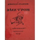 REMIZOV, ALEKSEY MIKHAILOVICH (1877-1957) - Electron / Cover by A. M. Remi- [...]