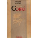 ALEXINSKY GREGORY [-AUTOGRAPH] - The bitter life of Maxim Gorky. Paris, [...]