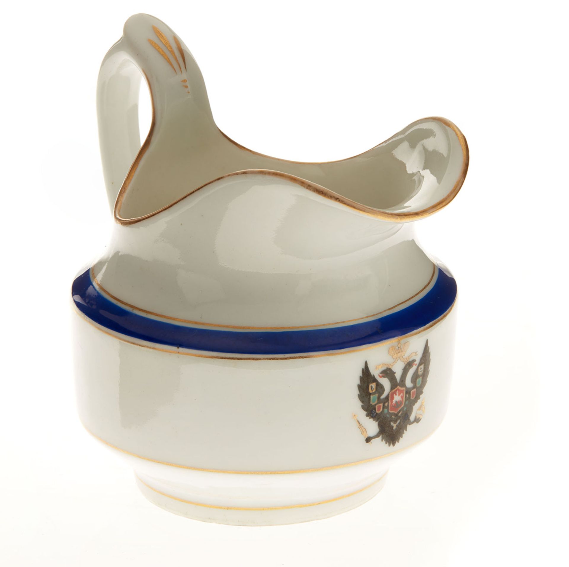ILK JAR FROM THE SERVICE ‘WITH COAT OF ARMS, BLUE LINE AND GILDED RIMS’ - ALSO [...]