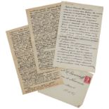 BYKADOROV ISAAC FEDOROVICH (1882-1957) - A handwritten letter to Nikolay Nikolaevich [...]