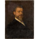 CHRISTIAN HEYDEN 1854 Köln - 1939 Düsseldorf PORTRAIT EINES MANNES Öl auf Leinwand. 69,5 x 52 cm.