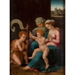 MICHIEL COXCIE (CIRCLE) ('Auch: Raffaellino genannt') 1499 Mecheln - 1592 Ebenda MARIA MIT DEM