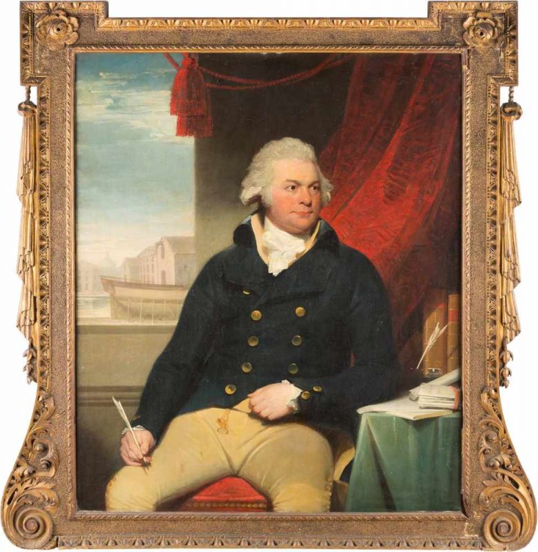 SIR THOMAS LAWRENCE 1769 Bristol - 1830 London PORTRAIT EINES GENTLEMAN - VERMUTLICH DES WILLIAM - Image 2 of 5