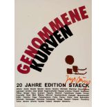 'GENOMMENE KURVEN - 20 JAHRE EDITION STAECK' Diverse (Farb-)illustrationen verschiedener Künstler (
