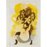 GEORGES BRAQUE 1882 Argenteuil - 1963 Paris FLEURS JAUNES (1955) Farblithografie auf Velin. SM 34,