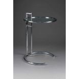 EILEEN GRAY 1878 Enniscorthy, Irland - 1976 Paris 'ADJUSTABLE TABLE E1027' (ENTWURF 1927) Ausführung