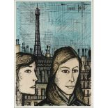 BERNARD BUFFET 1928 Paris - 1999 Salernes (Var) KONVOLUT AUS DREI BLÄTTERN Jeweils Farblithografie